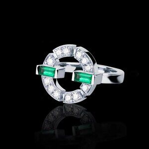 💎Trendy Design Zircon Unique Hollow Rings for Women, INDN8327